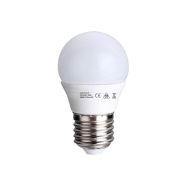   LED fényforrás minigömb G45 E27 4W 323lm 3000K 230V                                                   GLED45274