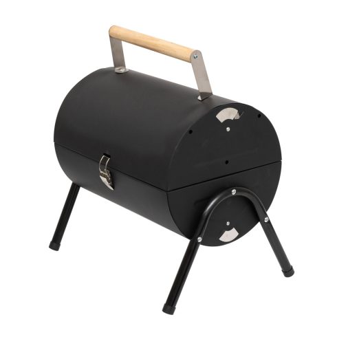 Hordozható asztali grill, 2 széntartó rács, 1,5kg tüzelő/oldal, 22 cm rostélymagasság (asztaltól), H  GR01