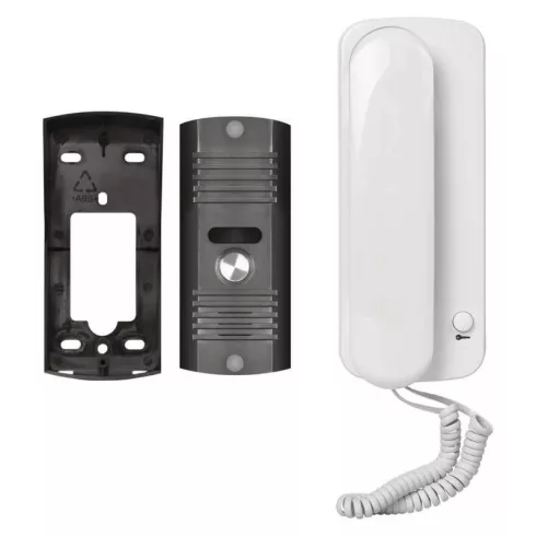 Audió kaputelefon szett, 1 lakásos                                                                    H1085