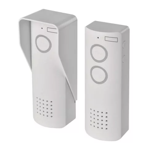 Vezeték nélküli audio kapucsengő készlet, ajtómodullal, 1 résztvevő, bővíthető, USB-C kábel, EM-518   H1087