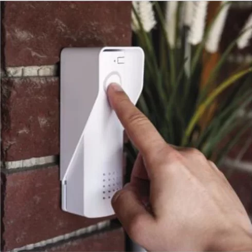 Vezeték nélküli audio kapucsengő készlet, ajtómodullal, 1 résztvevő, bővíthető, USB-C kábel, EM-518   H1087