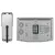 GoSmart Otthoni WiFis video kaputelefon szett, 7'', IP65,  IP-750A                                    H4020