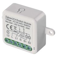   GoSmart kapcsolómodul IP-2102SZ, ZigBee, 2 csatornás                                                  H5102