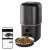 GoSmart okos állateledel adagoló kamerával, kis és közepes fajtáknak, 4 liter, 2-15mm, fekete, PET-1  H6004