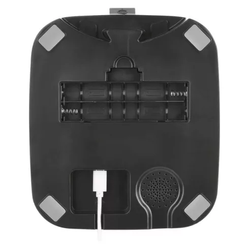 GoSmart okos állateledel adagoló kamerával, közepes és nagy fajtáknak, 6 liter, 3-15mm, fekete, PET-  H6006