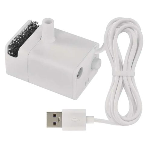 Tartalék vízszivattyú H6101 háziállat itatóhoz, vízszökőkúthoz, fehér                                 H6902