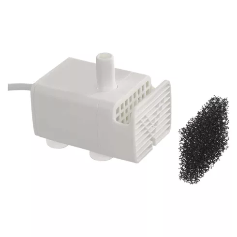 Tartalék vízszivattyú H6101 háziállat itatóhoz, vízszökőkúthoz, fehér                                 H6902