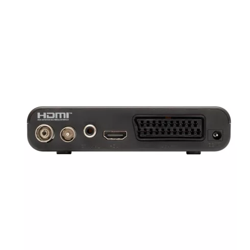 DVB-T/T2/C kártyás vevőkészülék, Set-Top Box, magyar nyelvű, USB, 1920x1080p, HDMI/SCART/COAX kimene  HD2T2C