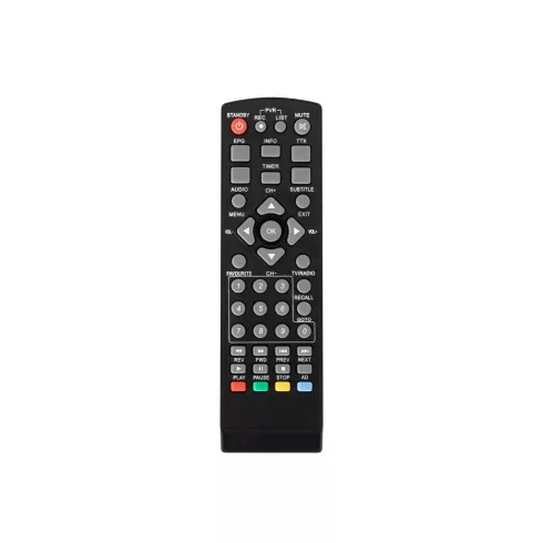 DVB-T/T2/C kártyás vevőkészülék, Set-Top Box, magyar nyelvű, USB, 1920x1080p, HDMI/SCART/COAX kimene  HD2T2C