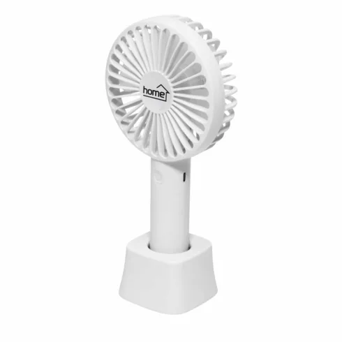 Kézi ventilátor, akkumulátoros, 1200 mAh, 4 W teljesítmény, 3 sebesség, 9 cm-es lapátátmérő, HSO      HF9C