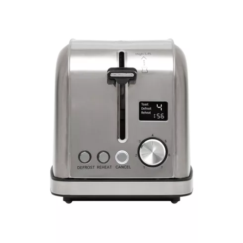 Kenyérpirító, 950 W, 2 szeletes, LCD kijelző, HSO                                                     HGKP22LCD
