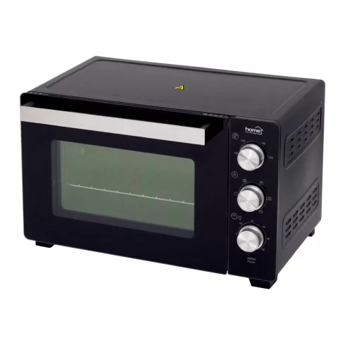 Mini sütő, termosztátos, időzítős, 30 L, 1600 W, max. 230 °C, hőszigetelt burkolat, üveg ajtó, HSO    HGMS30G