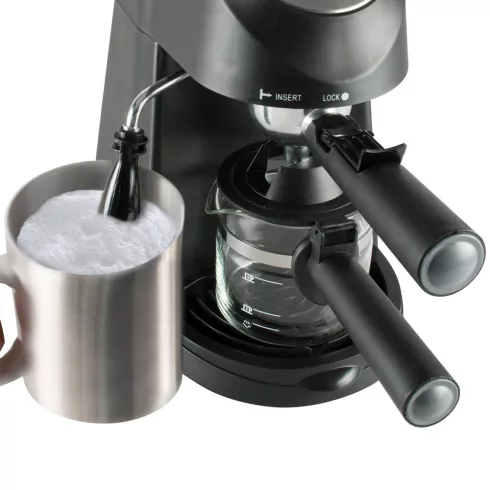 Presszókávé főző, 240 ml, 3,5 bar, fekete, HSO                                                        HGPR06