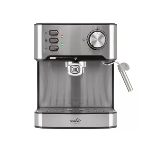 Presszókávé főző, 850W, 2 csésze, 1,5 l tartály, 15bar, inox, tejhabosítás, automata kikapcs, HSO     HGPR15