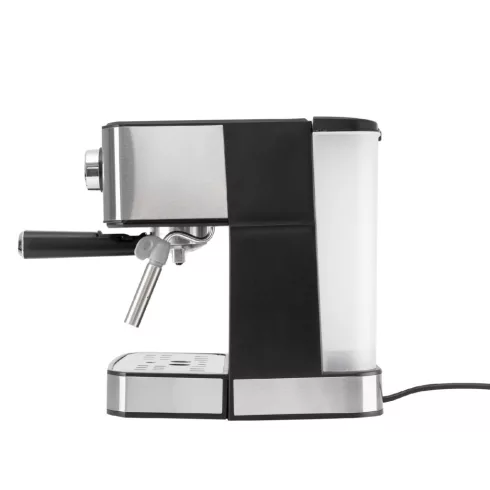 Presszókávé főző, 850W, 2 csésze, 1,5 l tartály, 15bar, inox, tejhabosítás, automata kikapcs, HSO     HGPR15