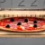 Elektromos pizzakemence, 2000W,max.380°C,IPX4, 33x33 cm sütőfelület, pizzakő, rozsdamentes ajtó, HSO  HGPZ02