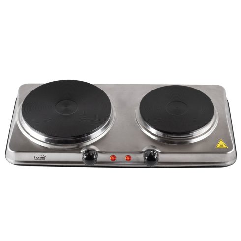 Hordozható elektromos főzőlap, 1000+1500 W, HSO                                                       HGR04SS