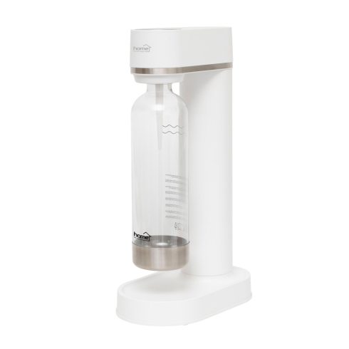 Szódagép fehér/inox, 1000 ml prémium palack, szabványos CO2 patron, HSO                               HGSZG1000