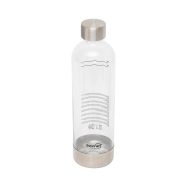   1000 ml prémium palack szódagéphez, BPA mentes, PET műanyag, rozsdamentes acél fedő és talp, HSO      HGSZG1000P
