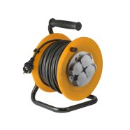   Kábeldob fém talppal, 30m gumikábellel, 3x1,5 mm2, HSO                                                HJR10-30