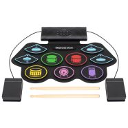  Feltekerhető dobszett, dobolás felvétele, visszajátszása, Bluetooth, HSO                              HRD1