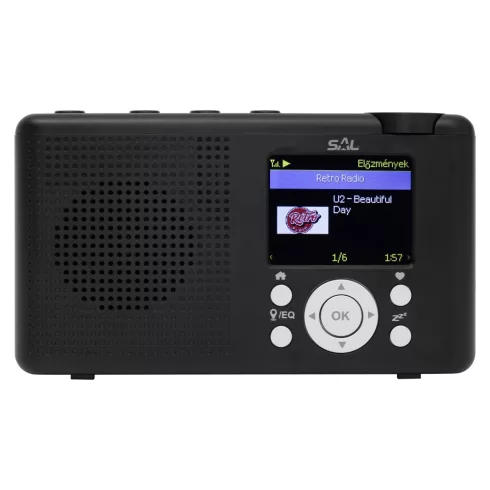 Internet rádió, 3in1, hordozható, HSO                                                                 INR3000