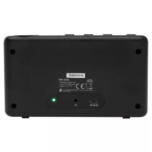 Internet rádió, 3in1, hordozható, HSO                                                                 INR3000