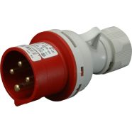   Lengő ipari csatlakozó, 4 pólusú lengő dugó, 400V 32A, IP44                                           IVN3243