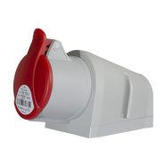   Fix ipari csatlakozó, 5 pólusú falon kívüli aljzat, 400V 32A, IP44                                    IZN3253