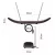 Szobaantenna CITY WOODľC500, DVB-T2, DAB, FM, LTE/4G/5G szűrő                                         J0708