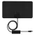 Szobaantenna CITY LEAFľC600, DVB-T2, DAB, LTE/4G/5G szűrő                                             J0709