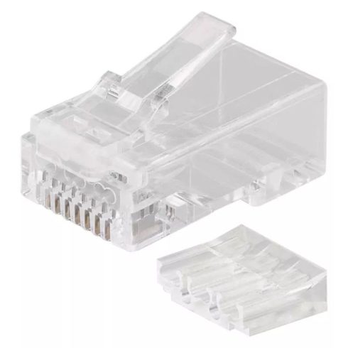 Csatlakozó RJ45 UTP cat6 drót, 20db/csomag                                                            K0103