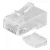 Csatlakozó RJ45 UTP cat6 drót, 20db/csomag                                                            K0103