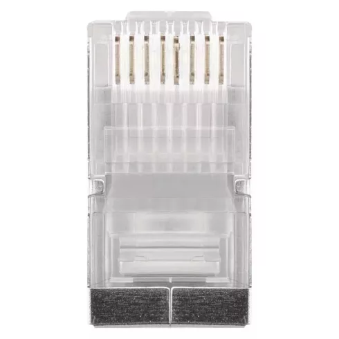 Csatlakozó RJ45 FTP cat5e árnyékolt, 20db/csomag                                                      K0201