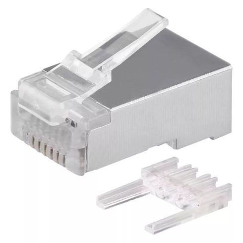 Csatlakozó RJ45 FTP cat6 árnyékolt, 20db/csomag                                                       K0202
