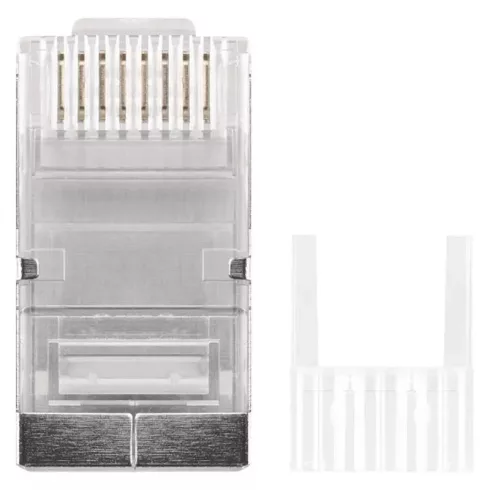 Csatlakozó RJ45 FTP cat6 árnyékolt, 20db/csomag                                                       K0202