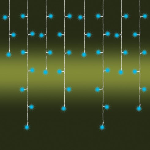 LED-es fényfüggöny, 200 db kék LED, kültéri                                                           KAF200L10M/BL