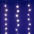 LED-es hópehely fényfüggöny, beltéri kivitel, 50db melegfehér LED, állófényű, 135x105cm, HSO          KAF50WW
