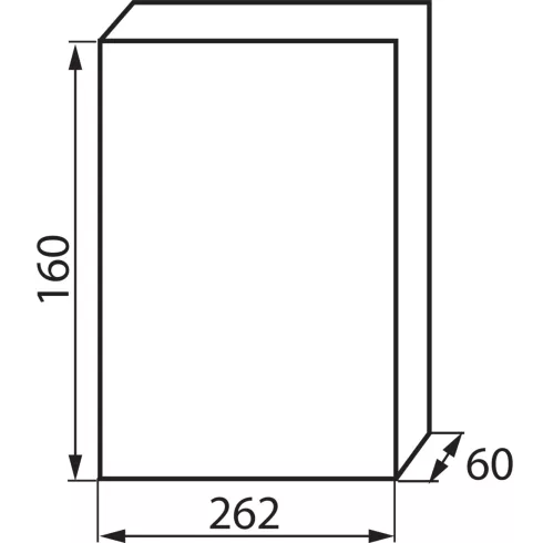DB112W 1X12P/SM modul burkolat                                                                        KAN03853