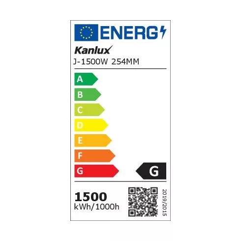 J-1500W 254mm vonalhalogén fényforrás                                                                 KAN10419