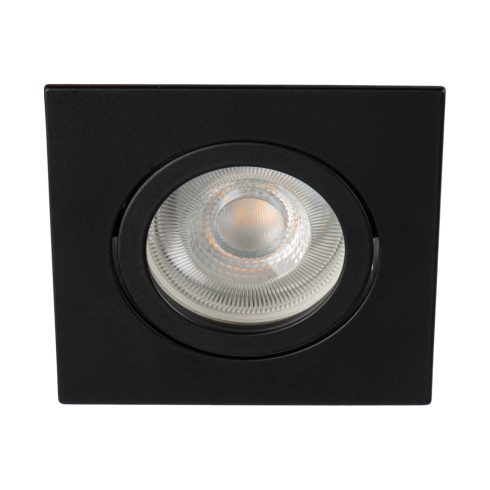 DALLA DTL-B dekorációs keret, GU10, max. 10 W, IP20, négyzet, fekete                                  KAN22434