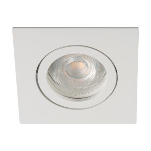 DALLA DTL-B dekorációs keret, GU10, max. 10 W, IP20, négyzet, fehér                                   KAN22435