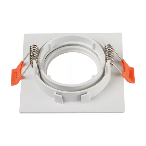 DALLA DTL-B dekorációs keret, GU10, max. 10 W, IP20, négyzet, fehér                                   KAN22435