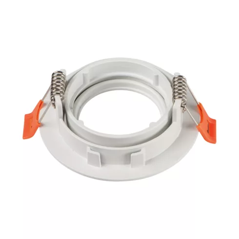 DALLA DTL-B dekorációs keret, GU10, max. 10 W, IP20, kerek, fehér                                     KAN22437