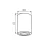 BORD DLP-50-SR/B lámpa GU10                                                                           KAN22558