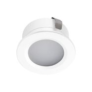   IMBER LED WW W süllyesztett, fürdőszobai spot lámpa, 12 DC, 1 W, 40 lm, 3000 K, IP65, fehér           KAN23526