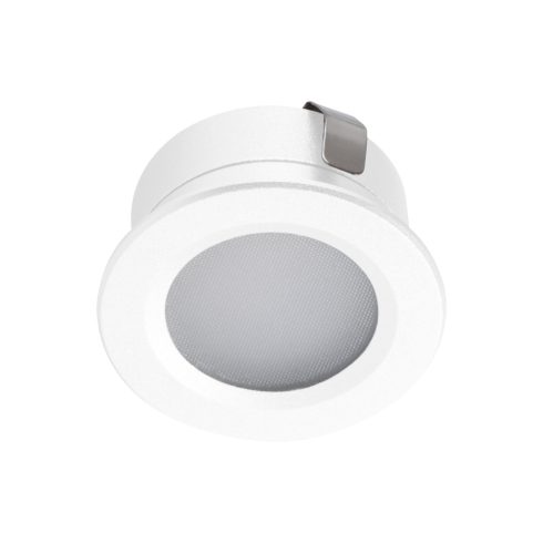 IMBER LED WW W süllyesztett, fürdőszobai spot lámpa, 12 DC, 1 W, 40 lm, 3000 K, IP65, fehér           KAN23526