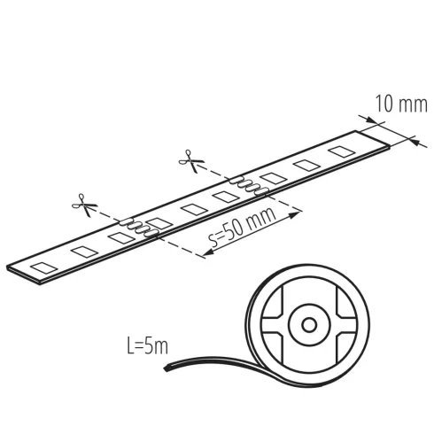 LEDS-B14,4W/M IP65RGB 5m LED szalag                                                                   KAN24547