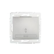   DOMO 01-1050-243 ezüst alternatív kapcsoló  (106)                                                     KAN24836