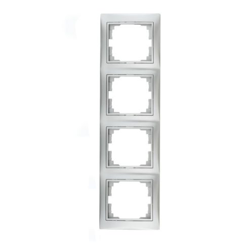 DOMO 01-1540-043 ezüst négyes keret, függőleges                                                       KAN24887